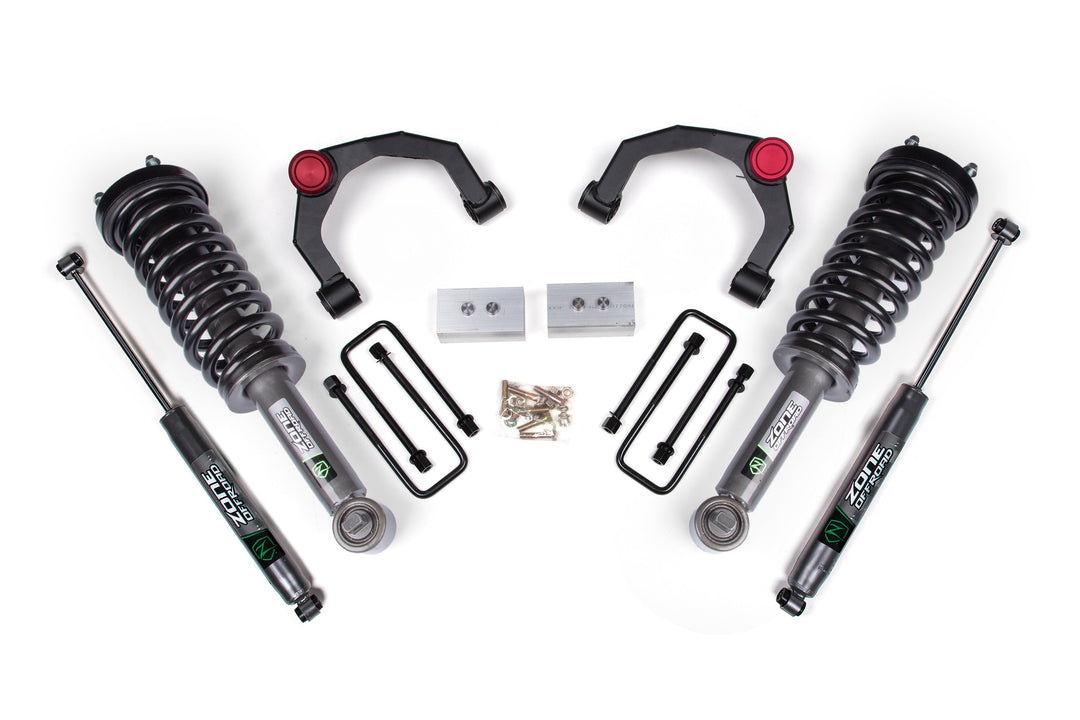 Zone Offroad - 3 Inch Lift Kit - Ford F-150 (2015-2020) 4WD - Zone Offroad