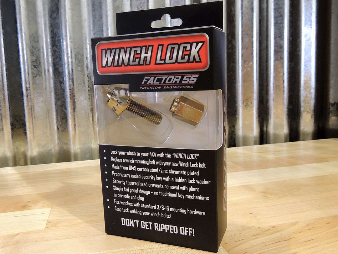 Winch Lock Assembly 3/8-16 Factor 55