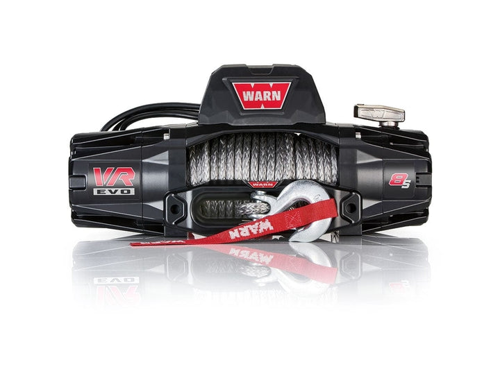 Warn VR EVO 8-S STANDARD DUTY 8,000LB WINCH WITH SYNTHETIC ROPE