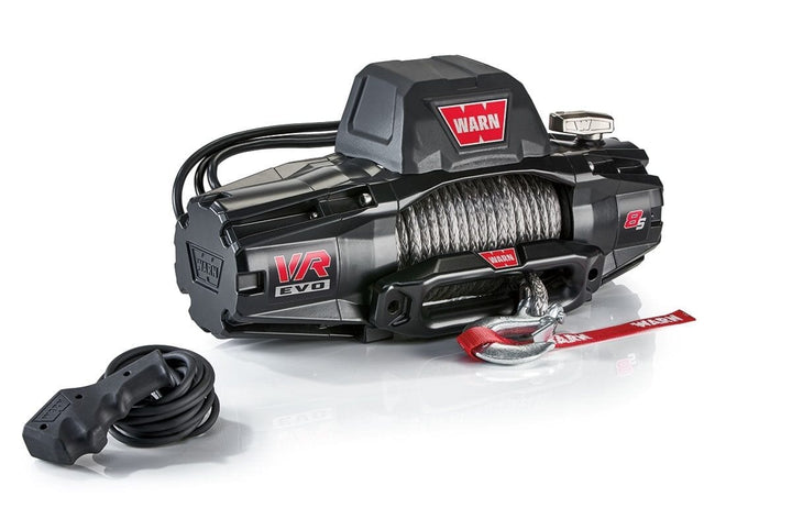 Warn VR EVO 8-S STANDARD DUTY 8,000LB WINCH WITH SYNTHETIC ROPE