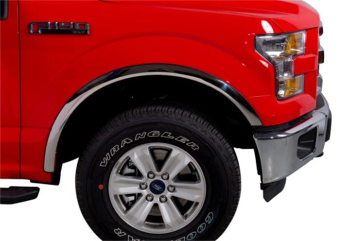 Putco 2021-2022 Ford F-150 Stainless Steel Fender Trim - w or w/o Factory Fender Flares