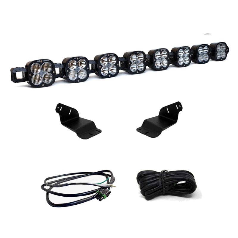 Baja Designs 2021-2023 Ford Bronco Roof Light Bar Kit 8 XL Linkable w/Upfitter