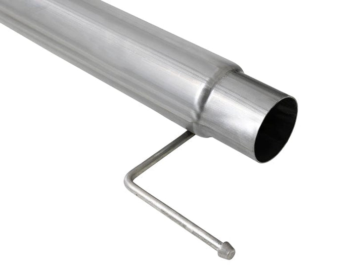 aFe Atlas 4in Aluminized Steel DPF-Back Exh 18-21 Ford F-150 V6-3.0L (td) w/ Polished Tip