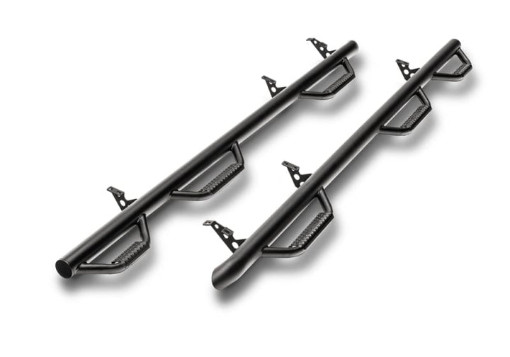 N-Fab Nerf Step 2015-2023 Ford F-150 SuperCab 8ft Bed - Tex. Black - Bed Access - 3in