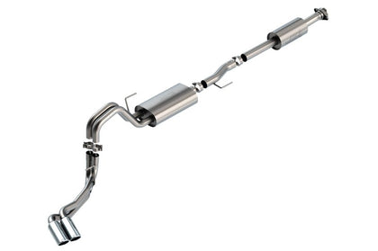 Borla F-150 2021-2022 2.7L/3.5L 4DR CC SB EC STB LARI/KING R/PLNUM/LTD 3/2.25 DSE CB Touring CHR Tips