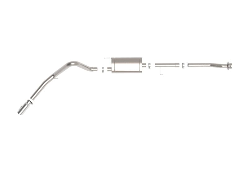 aFe Apollo GT 3in 409 SS Cat-Back Exhaust 2021-2022 Ford F-150 V6 2.7L/3.5L (tt)/V8 5.0L w/ Polished Tips