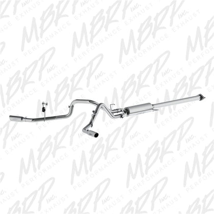 MBRP 2015-2020 Ford F-150 2.7L / 3.5L EcoBoost 2.5in Cat Back Dual Side Split Alum Exhaust System