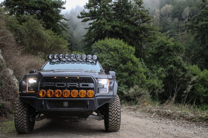 KC HiLiTES 15-20 Ford F-150/Raptor SuperCrew 57in M-Rack Pro6 Light Bar Roof Rack System