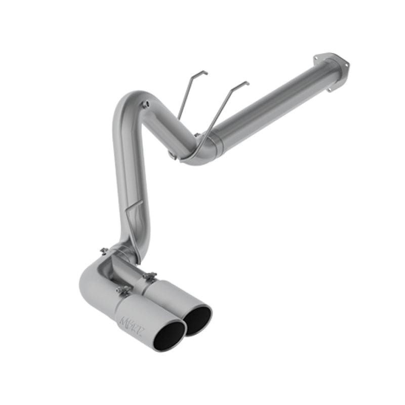 MBRP 17-22 Ford F-250/350/450 6.7L 4in Filter Back Single Side Dual Exit T409 Exhaust System