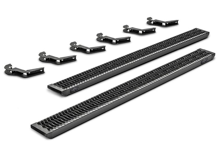 N-Fab Growler Fleet 2015-2023 Ford F-150 17-22 F-250/F-350 Superduty Reg Cab - Cab Length - Tex. Black