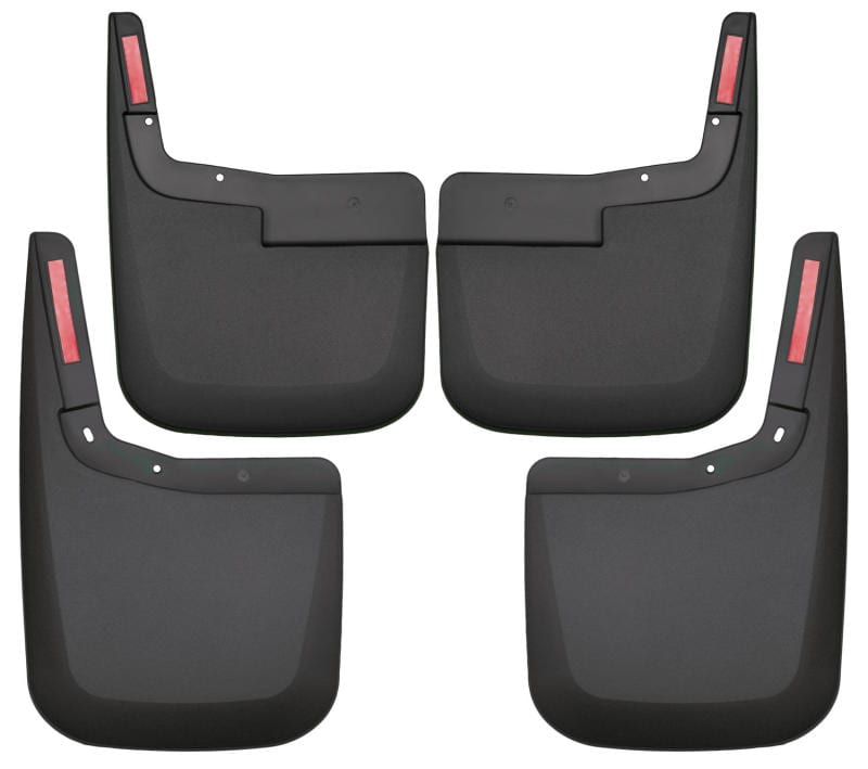 Husky Liners 2015-2020 Ford F-150 w/o Fender Flares Front and Rear Mud Guards - Black