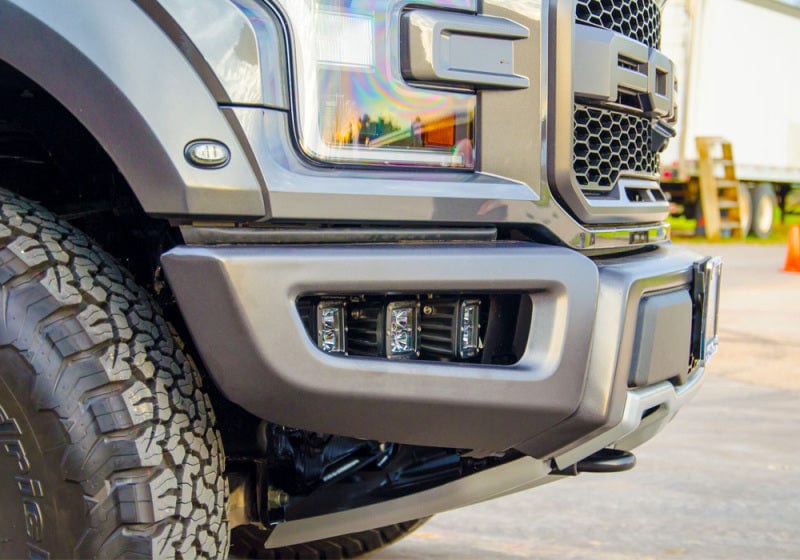 N-Fab LBM Bumper Mounts 2017-2022 Ford Raptor - Tex. Black
