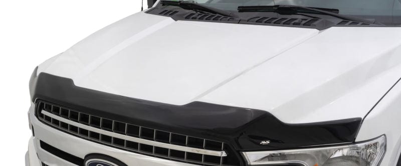 AVS 17-20 Ford F-150 Raptor Aeroskin Low Profile Acrylic Hood Shield - Smoke