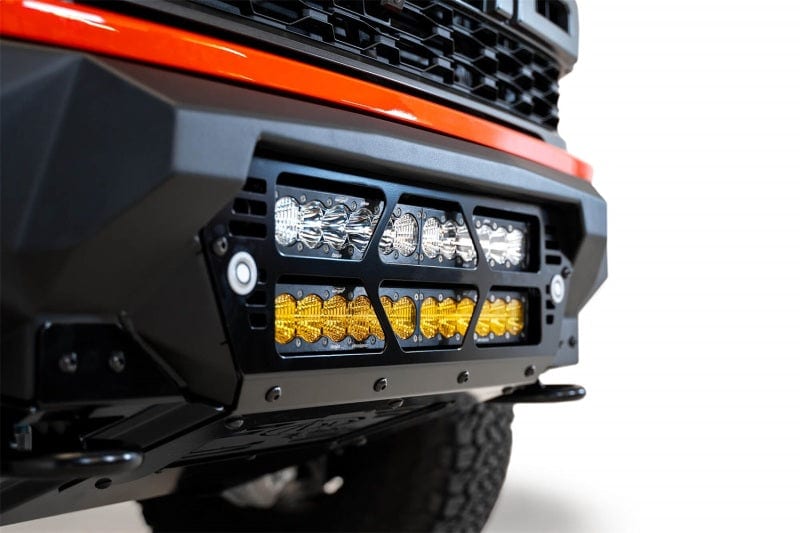 Addictive Desert Designs 2021-2022 Ford Raptor Bomber Front Bumper w/ Dual 20IN LED Mounts