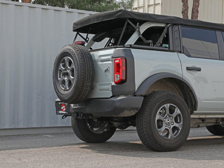 aFe Apollo GT Series 3in 409SS Ford Bronco 2021-2023 L4 2.3L/V6 2.7L - Polished