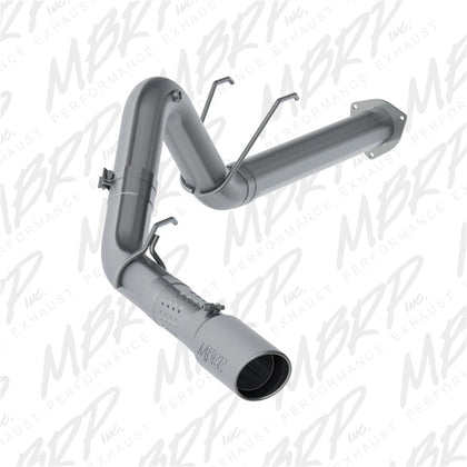 MBRP 17-22 Ford F250/350/450 6.7L 4in Aluminized Filter Back Single Tip Exhaust System