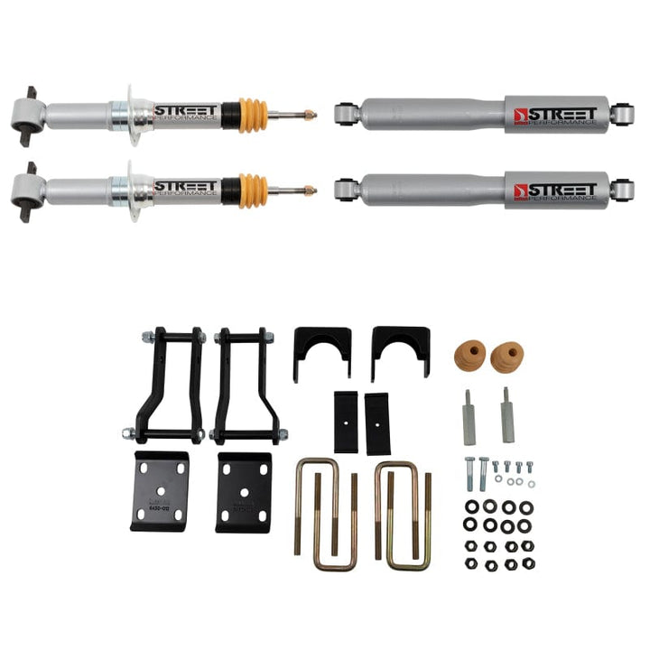 Belltech LOWERING Kit 2019-2023 Ford Ranger 4WD 2in Front/4in Rear