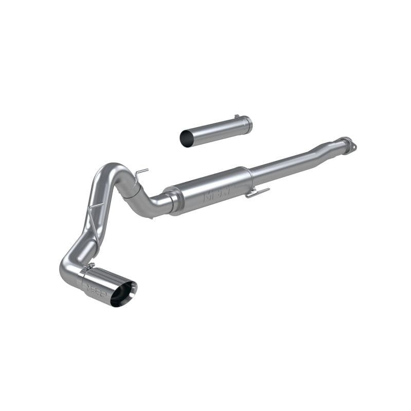 MBRP 2021-Current Ford F150 2.7L/3.5L/5.0L 4" T304 Stainless Steel Cat-Back - RACE VERSION