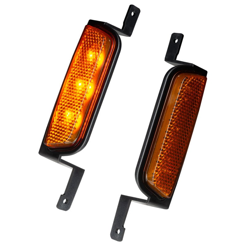 Oracle 2021-2023 Ford Bronco Oculus  Bi-LED Projector Headlights - Amber/White Switchback