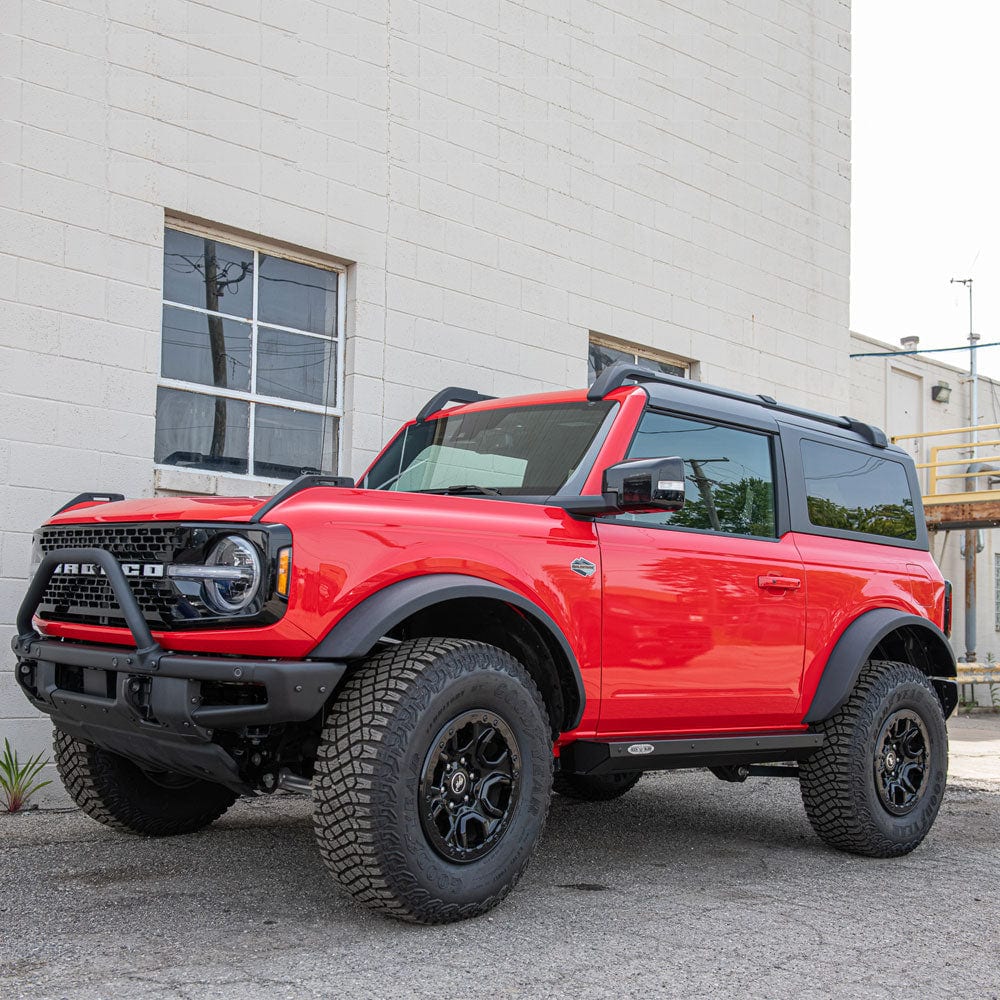 Power Deployable Steps - Rock Sliders - 2021-2023 Ford Bronco 2-door and 4-door