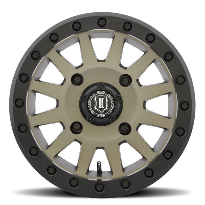 ICON Compression 15x7 4x136 38mm Offset 5+2 BS 111mm Bore Bronze Wheel