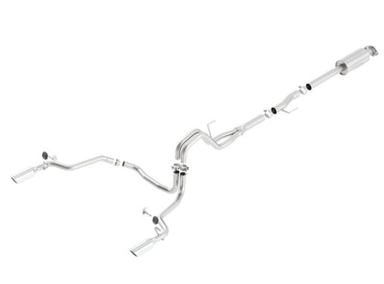 Borla 15-20 Ford F-150 3.5L EcoBoost Ext. Cab Std. Bed Catback Exhaust ATAK Single Split Rear Exit