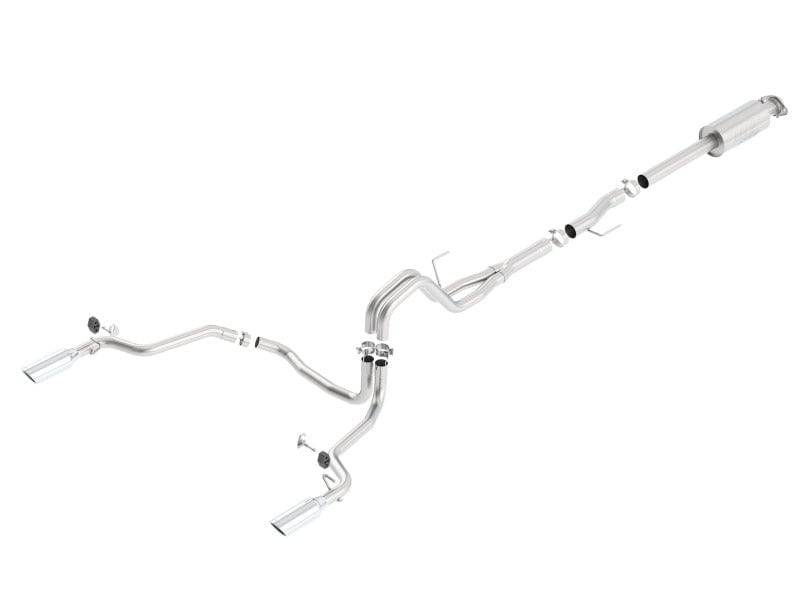Borla 15-20 Ford F-150 3.5L EcoBoost Ext. Cab Std. Bed Catback Exhaust ATAK Single Split Rear Exit