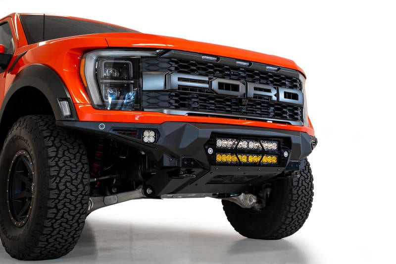 Addictive Desert Designs 2021-2022 Ford Raptor Bomber Front Bumper w/ Dual 20IN LED Mounts