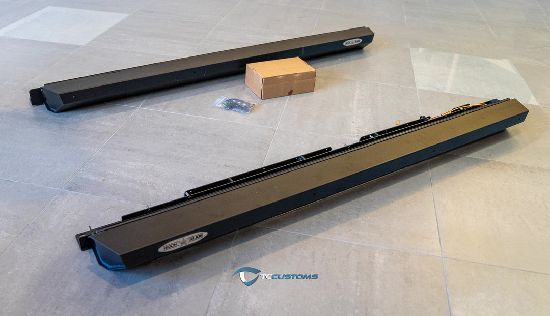 Power Deployable Steps - Rock Sliders - 2021-2023 Ford Bronco 2-door and 4-door