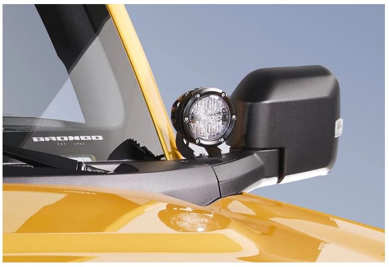 BRONCO 2021-2023 MIRROR MOUNTED OFF-ROAD LIGHTS
