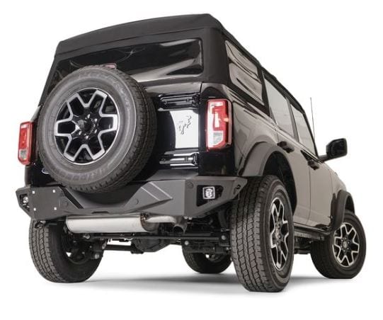 FAB FOURS 21-23 BRONCO VENGEANCE REAR BUMPER MATTE BLACK