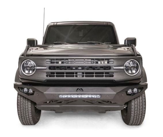 Fab Fours 2021-2023 BRONCO VENGEANCE FRONT BUMPER W/ NO GUARD MATTE BLACK
