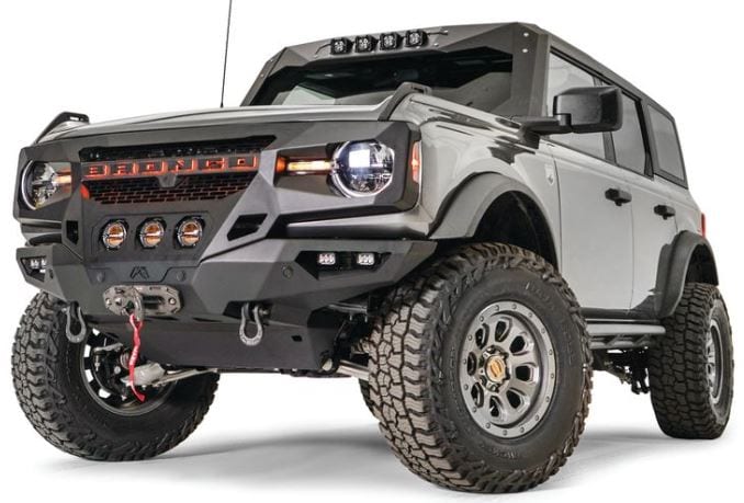 Fab Fours 21-23 BRONCO GRUMPER FRONT BUMPER