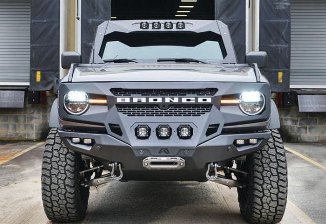Fab Fours 21-23 BRONCO GRUMPER FRONT BUMPER