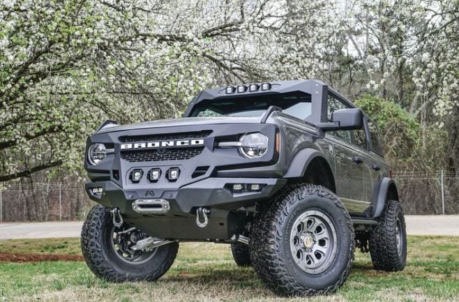 Fab Fours 21-23 BRONCO GRUMPER FRONT BUMPER