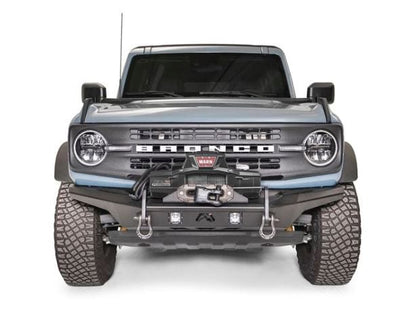 Fab Fours 2021-2023 BRONCO STUBBY FRONT BUMPER W/ NO GUARD MATTE BLACK