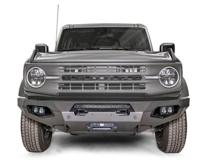 Fab Fours 2021-2023 BRONCO MATRIX FRONT BUMPER W/ NO GUARD MATTE BLACK