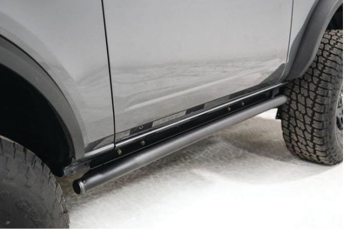Fab Fours 2021-2023 BRONCO 2 DOOR TUBE SLIDER MATTE BLACK