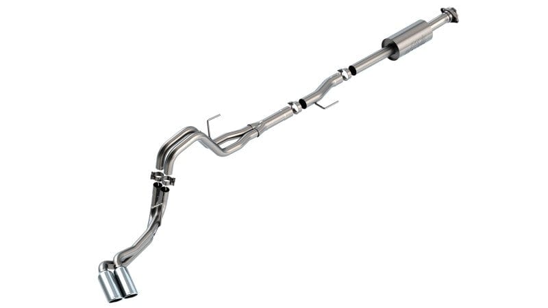 Borla F-150 2021-2022 2.7L/3.5L 4DR CC SB EC STB LARI/KING R/PLINUM/LTD 3/2.25 DSE CB S-Type CHR Tips