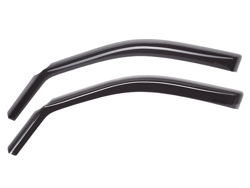 WeatherTech 2017-2020 Ford F-250/F-350/F-450/F-550 Front Side Window Deflectors - Dark Smoke
