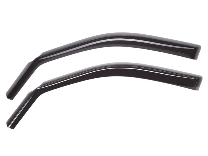 WeatherTech 2017-2020 Ford F-250/F-350/F-450/F-550 Front Side Window Deflectors - Dark Smoke
