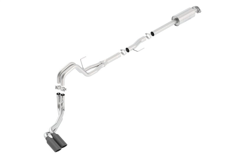 Borla 15-20 Ford F-150 3.5L EcoBoost Ext. Cab Std. Bed Black Chrome CB Exhaust ATAK Truck Side Exit