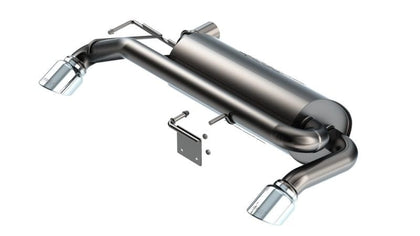Borla 2021-2023 Ford Bronco 2.7L V6 4WD Touring Axle Back Exhaust w/ Bright Chrome Tips