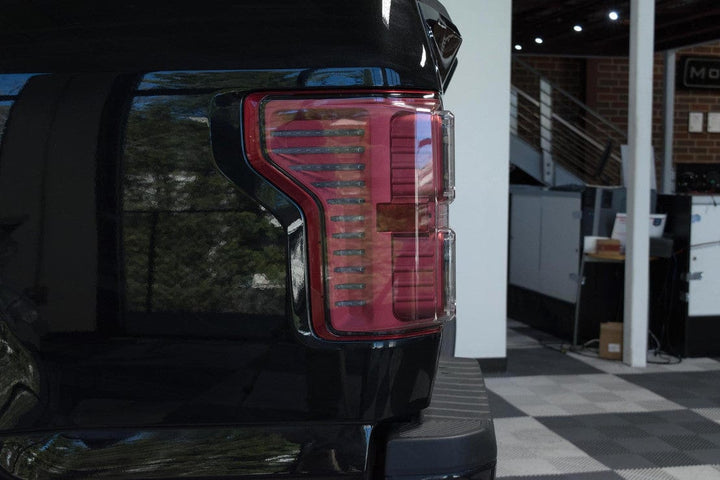 15-17 F150 RED NON-LED / NON-BLIS XB TAIL LIGHTS
