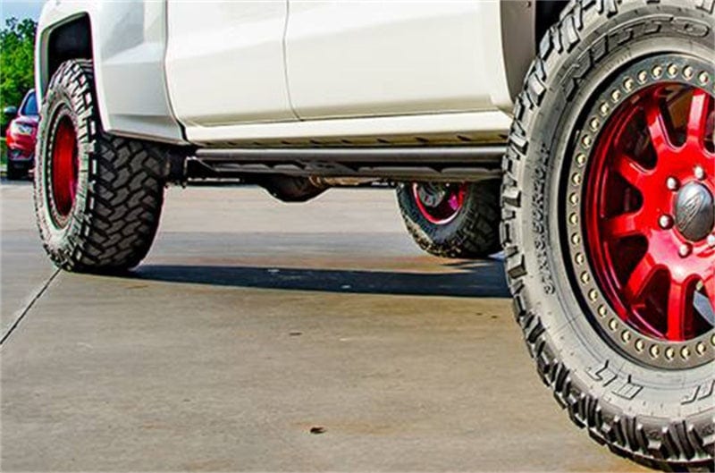 N-Fab RKR Rails 2015-2023 Ford F-150 SuperCrew - Tex. Black - 1.75in