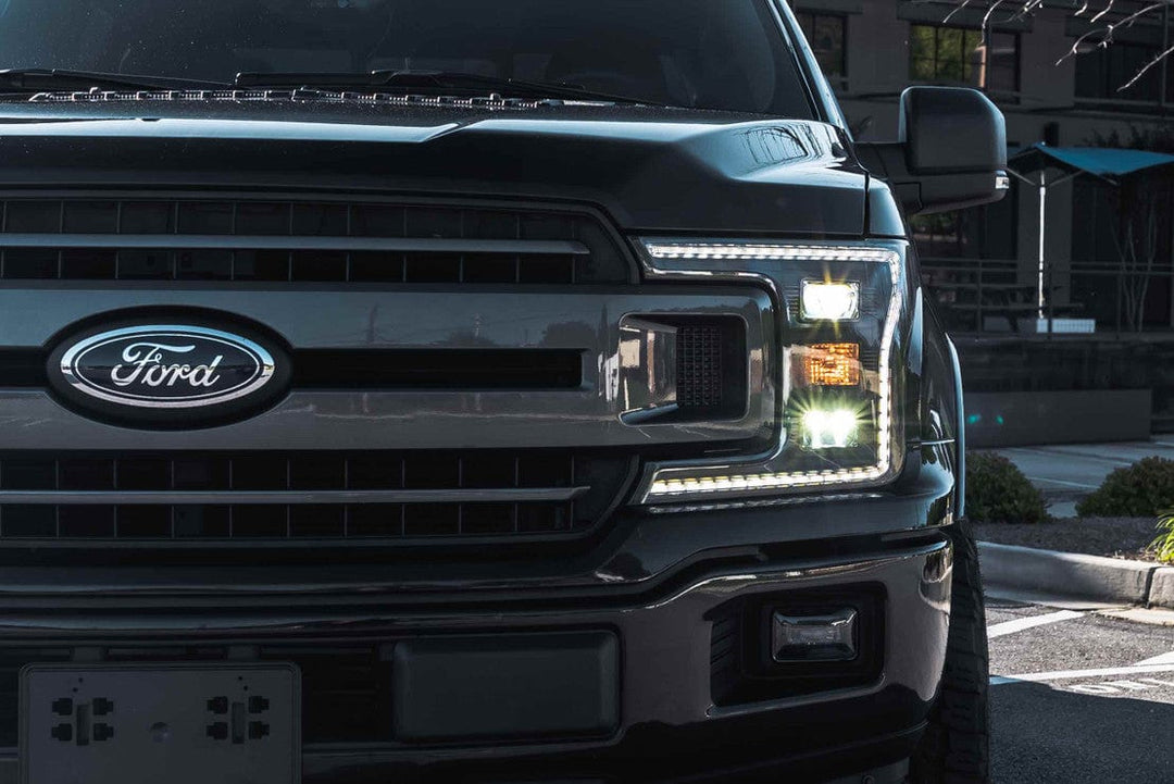 XB HYBRID LED HEADLIGHTS FORD F150 (18-20) (SET/SMOKED)