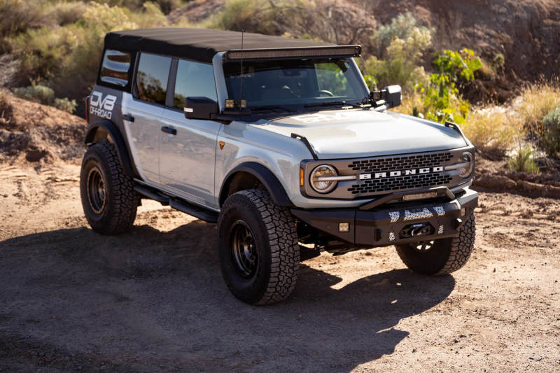 DV8 Offroad 2021-2023 Ford Bronco 52-Inch Straight LED Light Bar Mount