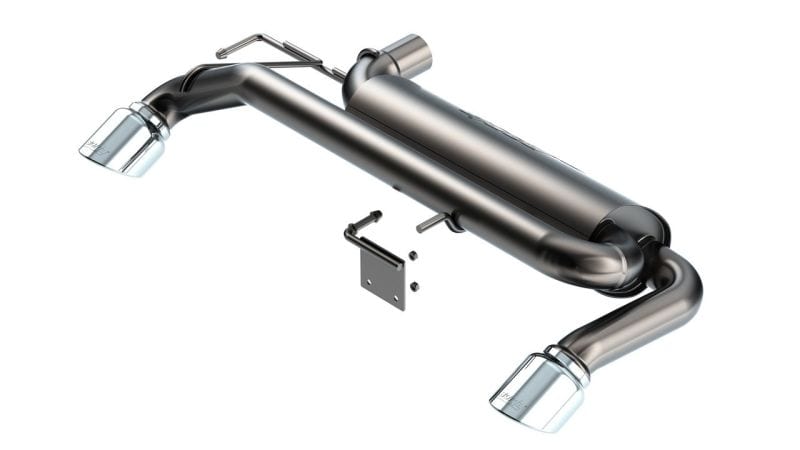 Borla 2021-2023 Ford Bronco 2.3L 4WD S-Type Axle Back Exhaust w/ Bright Chrome Tips