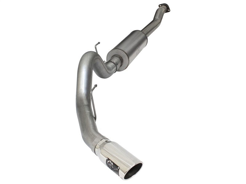 aFe MACHForce XP SS Exhaust 4in Cat-Back w/ Polish Tip 2015-2020 Ford F-150 EcoBoost V6 2.7/3.5Ltt