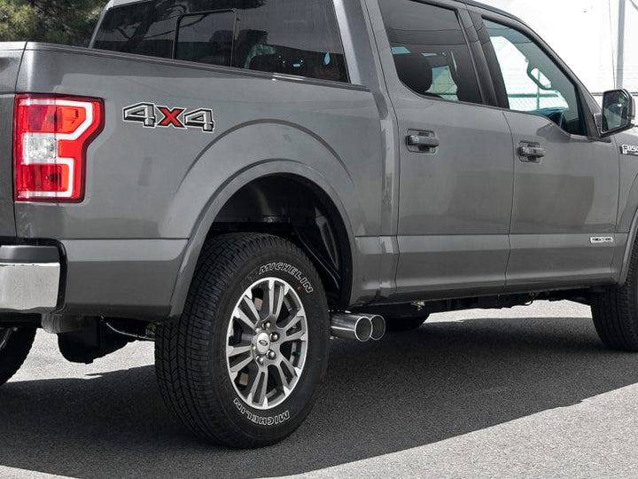 aFe Rebel DPF-Back 409 SS Exhaust System w/Dual Polished Tips 18-20 Ford F-150 V6 3.0L (td)